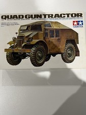Tamiya British Quad Gun Tractor Model Kit 1/35 Scale