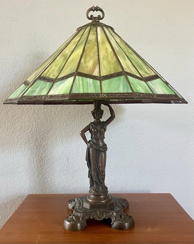 Art nouveau bronze stained - nouveau,