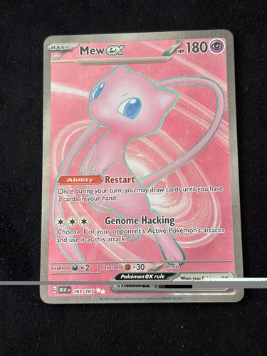 Mew 193 165 scarlet - mew, ex