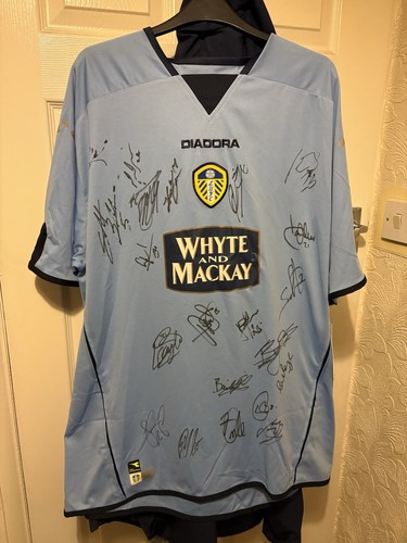 Leeds united signed shirt - signed,