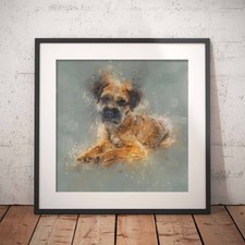 Border Terrier Print | Wall