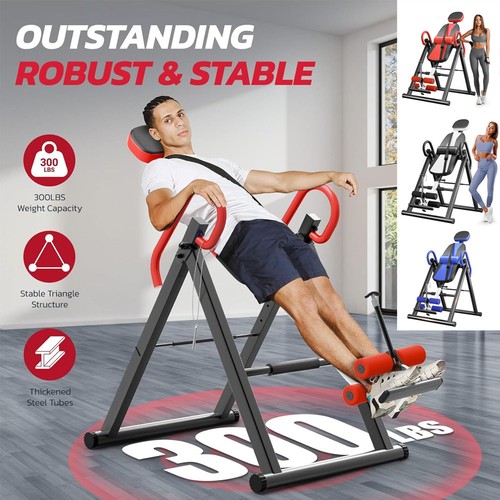 Foldable inversion table back - foldable,