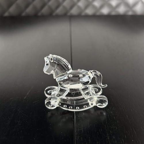 Small clear glass crystal - small,