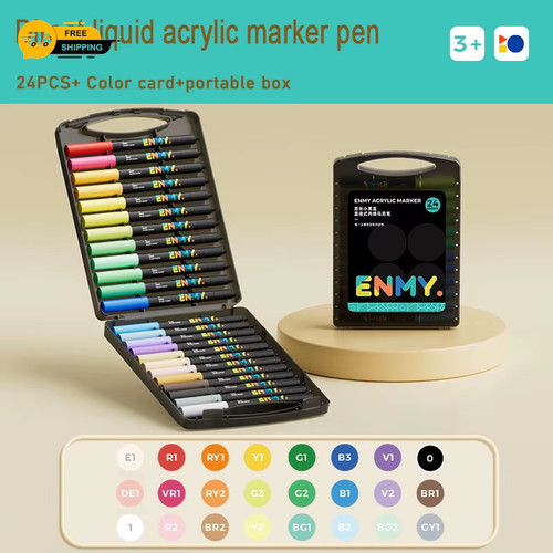 Acrylic paint markers pen soft - acrylic,