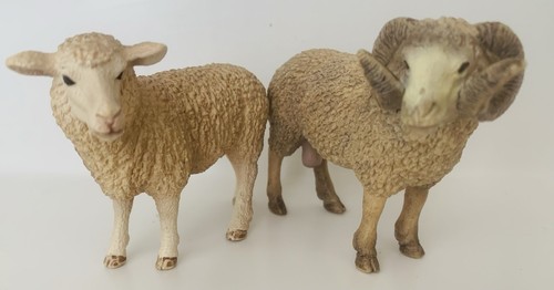 Schleich sheep retired - schleich,
