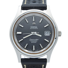 1971 Omega Large 38mm Seamaster Cosmic 2000 Auto Date Model 166.128 Grey dial