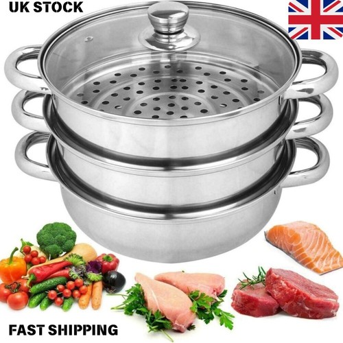 Tier stainless steel - steel, steamer