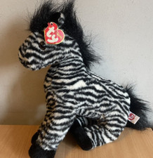 Large Classic TY Zebra Plush
