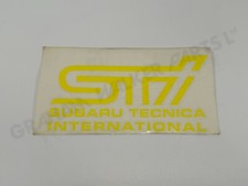 STI - Subaru Tecnica International Decal approx 195x95mm "STI" "WRX" "TYPE RA"