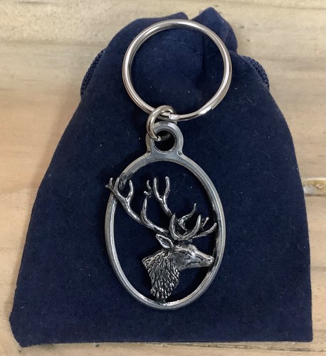 Stag head silver - stag's,