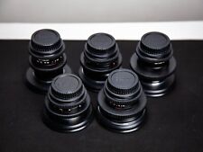 Zeiss ZF.2  cinemod prime set True Lens Services ***MINT***