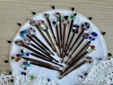 Vintage Wooden Lace Bobbins