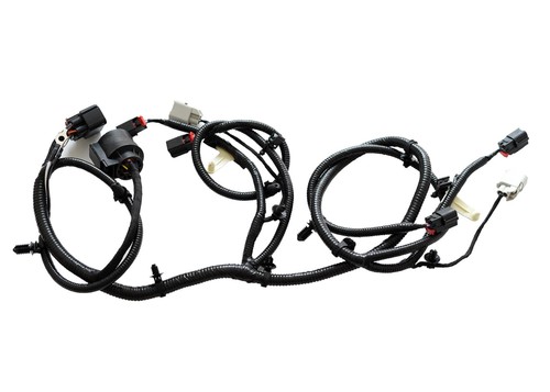 Rear bumper trailer tow wiring - rear,