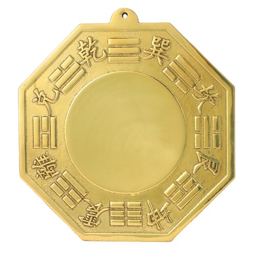 Bagua mirror copper concave - bagua,