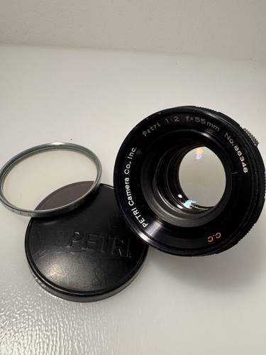 Petri 55mm f2 lens - petri,
