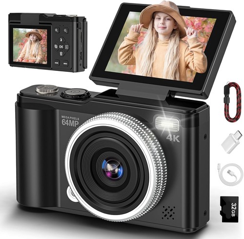 64mp digital 16x camera - 4k,