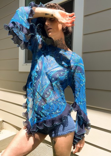 Vtg 80s zandra rhodes - 70/80s,