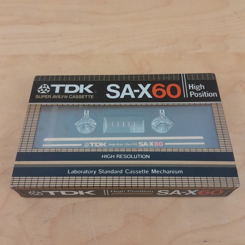 Tdk x60 blank audio - tdk, sa-x60