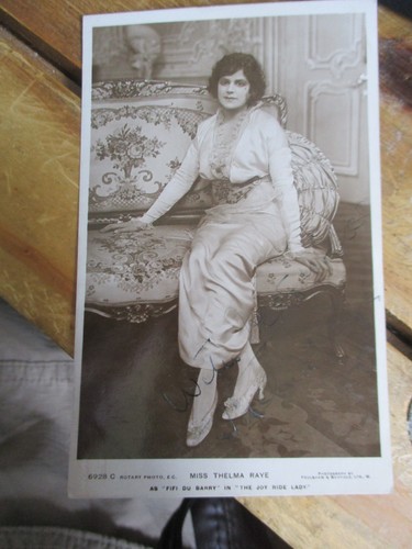 Edwardian actress miss - actress, thelma