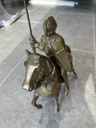 Solid brass knight - solid, on