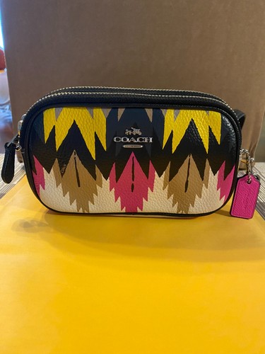 Coach hawk feathers double - coach,