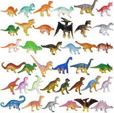 39Pcs Mini Dinosaur Toys