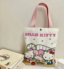 Hello Kitty Canvas Tote Bag