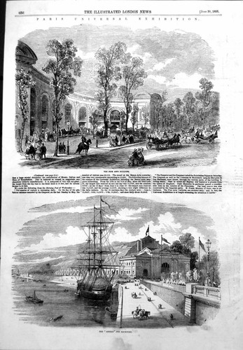 Old paris universal exhibition - old,