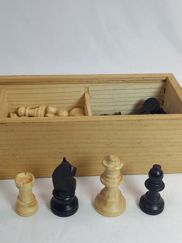 Vintage wooden boxwood - wooden,