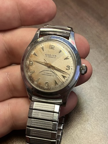 Godiva vintage men watch - vintage,