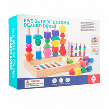 Wooden Lacing Beads Toys