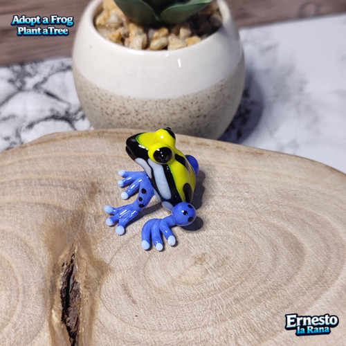 Glass frog figurine choose - frog, &