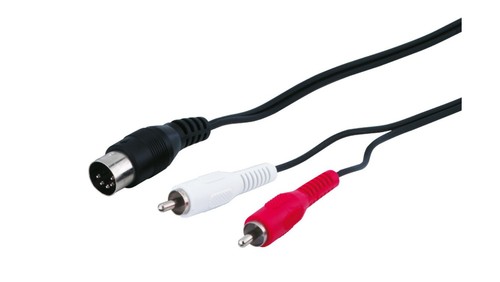 Kabel adaptera audio wtyk din - kabel,