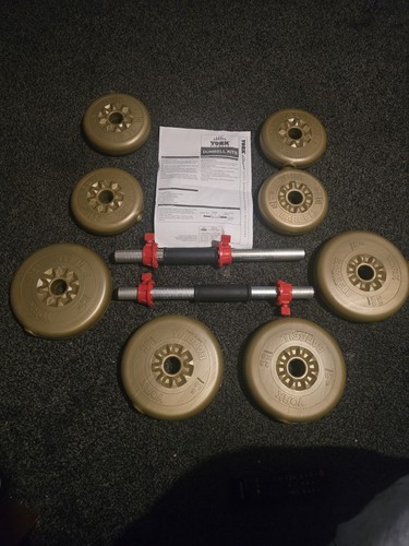 York fitness 15kg - 15kg, adjustable