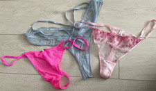 3 x thong/ size 18-20 . new