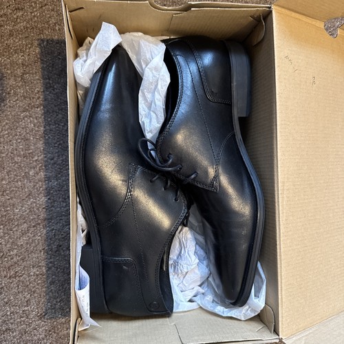 Clarks mens paulton lace black - clarks,