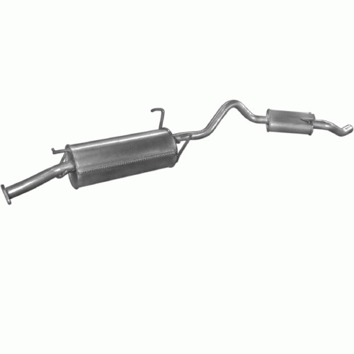 Silencer exhaust system - exhaust, for