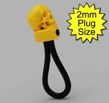 Skull Monopole 6mm conductive rubber loop / TENS / estim / et312 / 2B