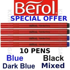 10 X BEROL HANDWRITING PENS