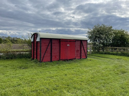 Railway carriage field - railway,