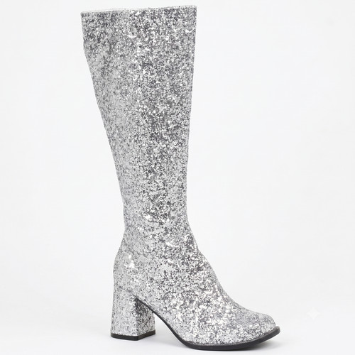 Women glitter go - go, boots