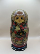 Vintage Large Russian Nesting