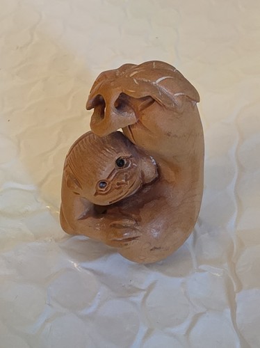 Japanese hand carved boxwood - hand,