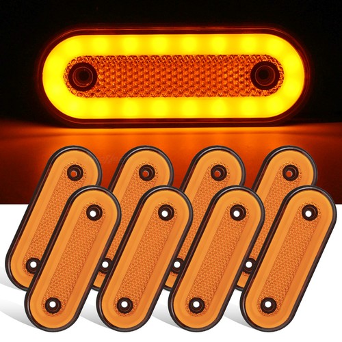 Orange amber side led - 8x,
