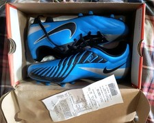 Nike T90 Blue Football Boots Size 9