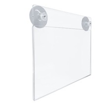 Window A5 Poster Holder Landscape Display With Suction Cups (SU15WIND)