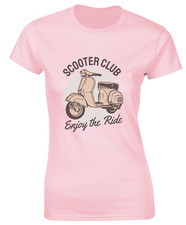 SCOOTER CLUB LADIES T SHIRT