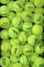 USED TENNIS BALLS FOR DOGS EX COMPETITION PROFESSIONAL MATCH BALLS BOUNCE TOY
