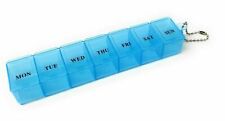 7 Day Pill Dispenser Medicine Tablet Storage Organiser Case Weekly Box UK 