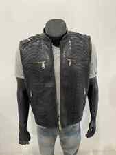 Dragon Python Leather Vest